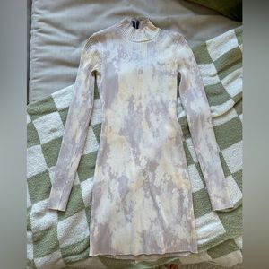 The Ibiza Tie Dye Long Sleeve Dress